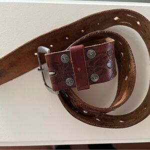 Womens leather belt
